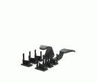 Kit de escobillas para limpieza de ruedas para KR233E / KR236E / KR237E